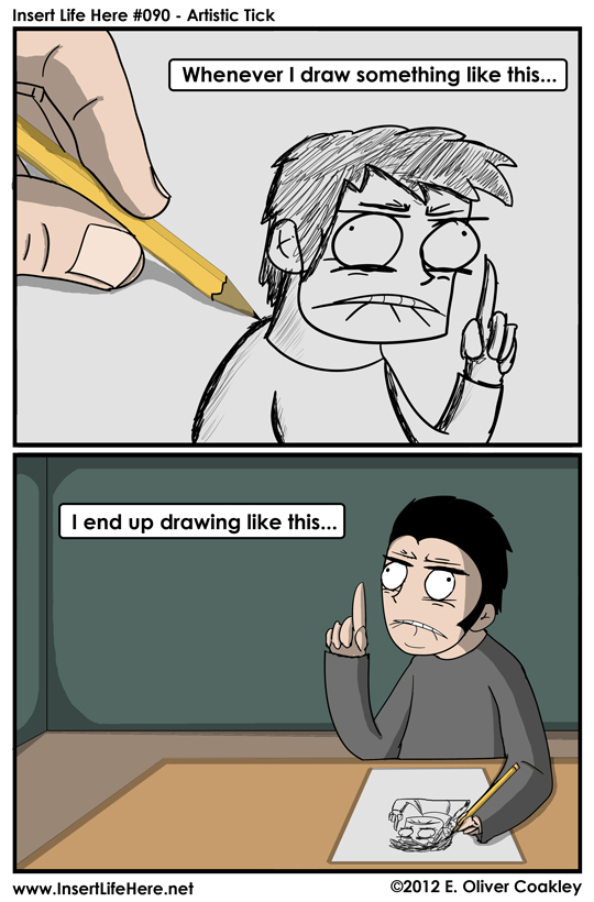 Ah, so that's how the professor always knew when I was doodling...